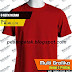 Kaos Polos O Neck Merah