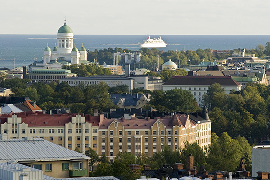 Ilmakuva Helsingistä