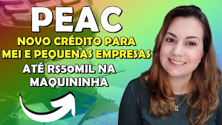 Novo Empréstimo de até R$50 mil na Maquininha de cartão para MEI e pequenas empresas