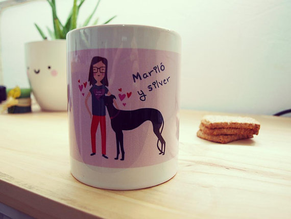 Una taza adorable - regalos para decir Te quiero - Dibucos