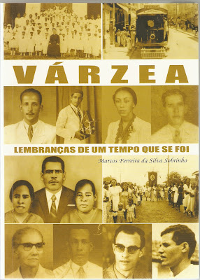 capa do livro de crônica Várzea