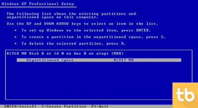 Cara Instal Windows XP Dengan Langkah Mudah
