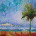 Florida Beach Scene Seascape Paintings by Arizona Artist Amy Whitehouse