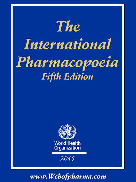 International Pharmacopoeia (5th Edition) 2015 Free online