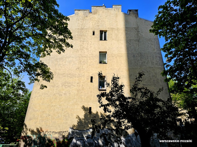 Warszawa kamienica Józefa Pętkowskiego 1935 architektura powiśle warszawskie kamienice