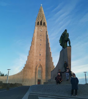 Reykjavík, iglesia Hallgrimskirkja.