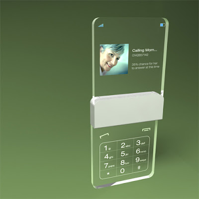 Glassy Mobile Phone Concept