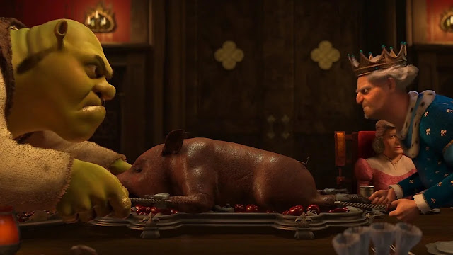 La cena de Shrek 2