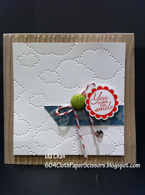 A Round Array card by Ida Chan Stampin' Up! Vancouver