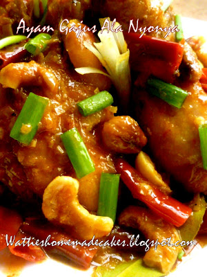 Wattie's HomeMade: Ayam Gajus Ala Nyonya