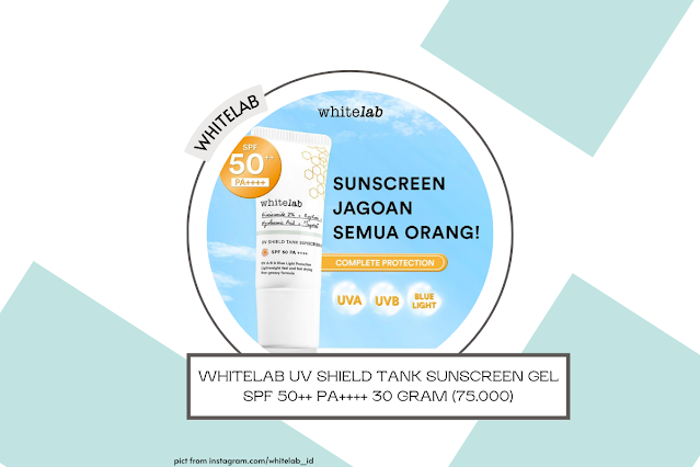 Sunscreen Whitelab SPF 50