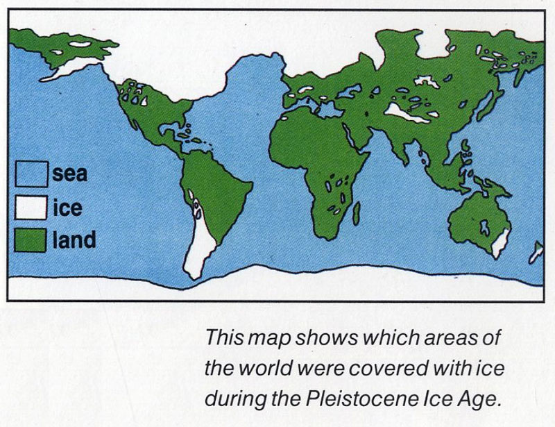 Map Of The World During The Ice Age Map World Ice Age During each ice the world were covered with ice age, the