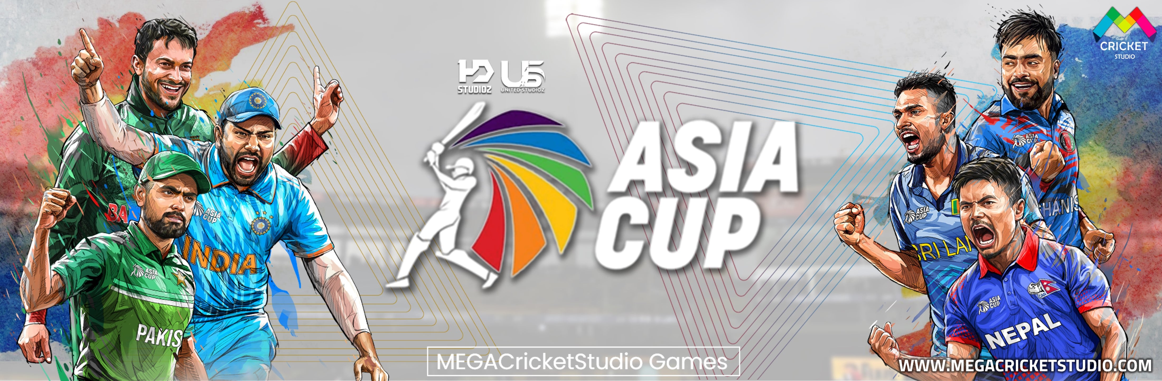 Asia Cup 2023 Patch for EA Cricket 07 megacricketstudio.com