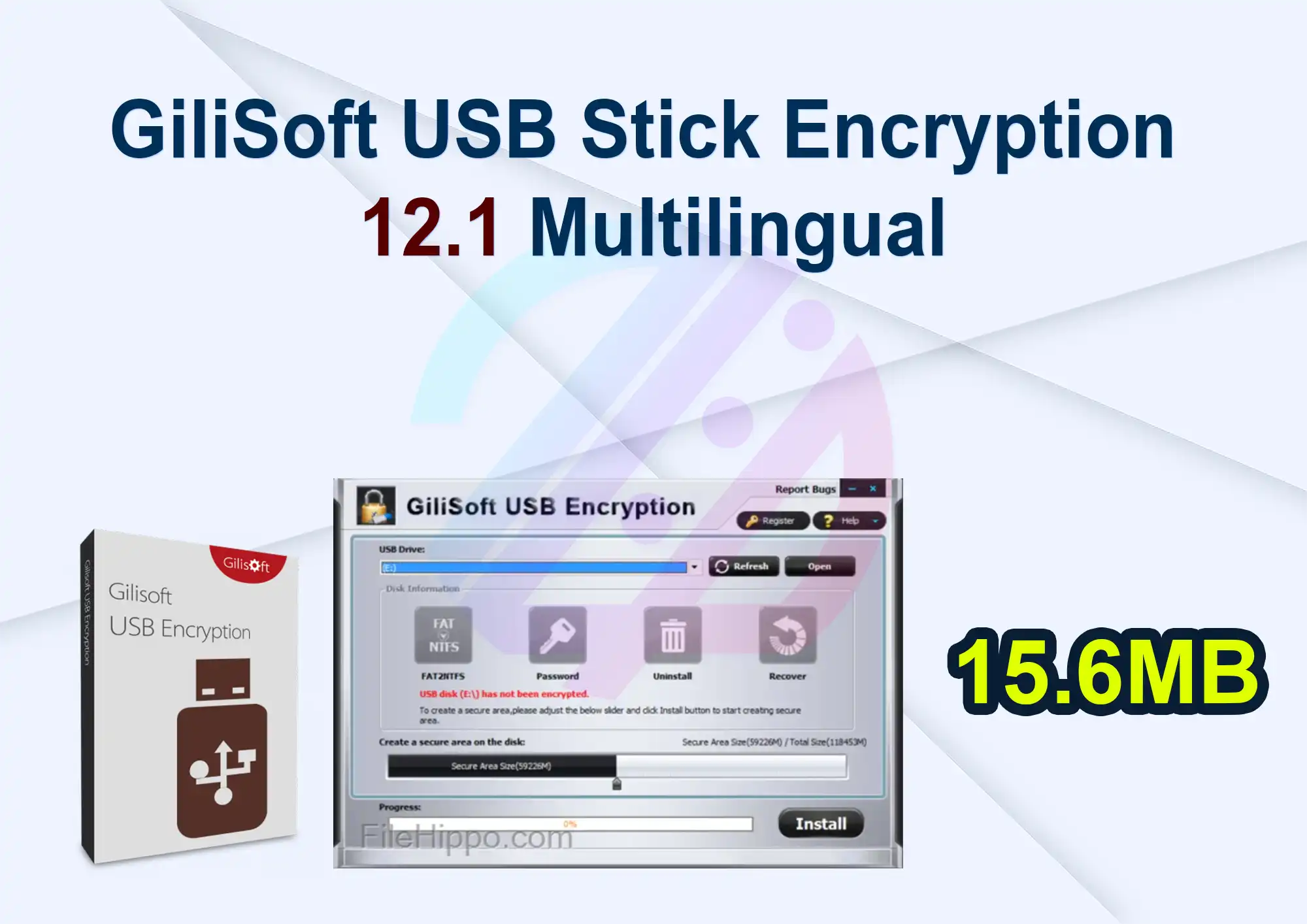 GiliSoft USB Stick Encryption 12.1 Multilingual