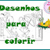 DESENHOS PARA COLORIR - PATINHOS 