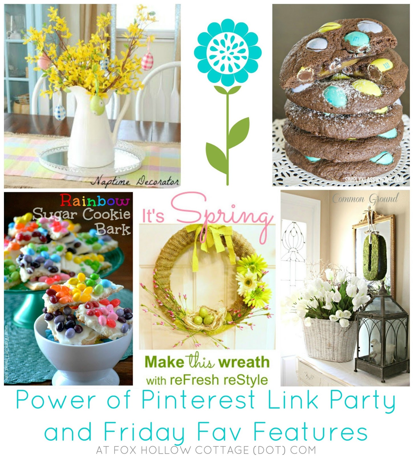 Power of Pinterest  Link Party and Friday Fav Features 