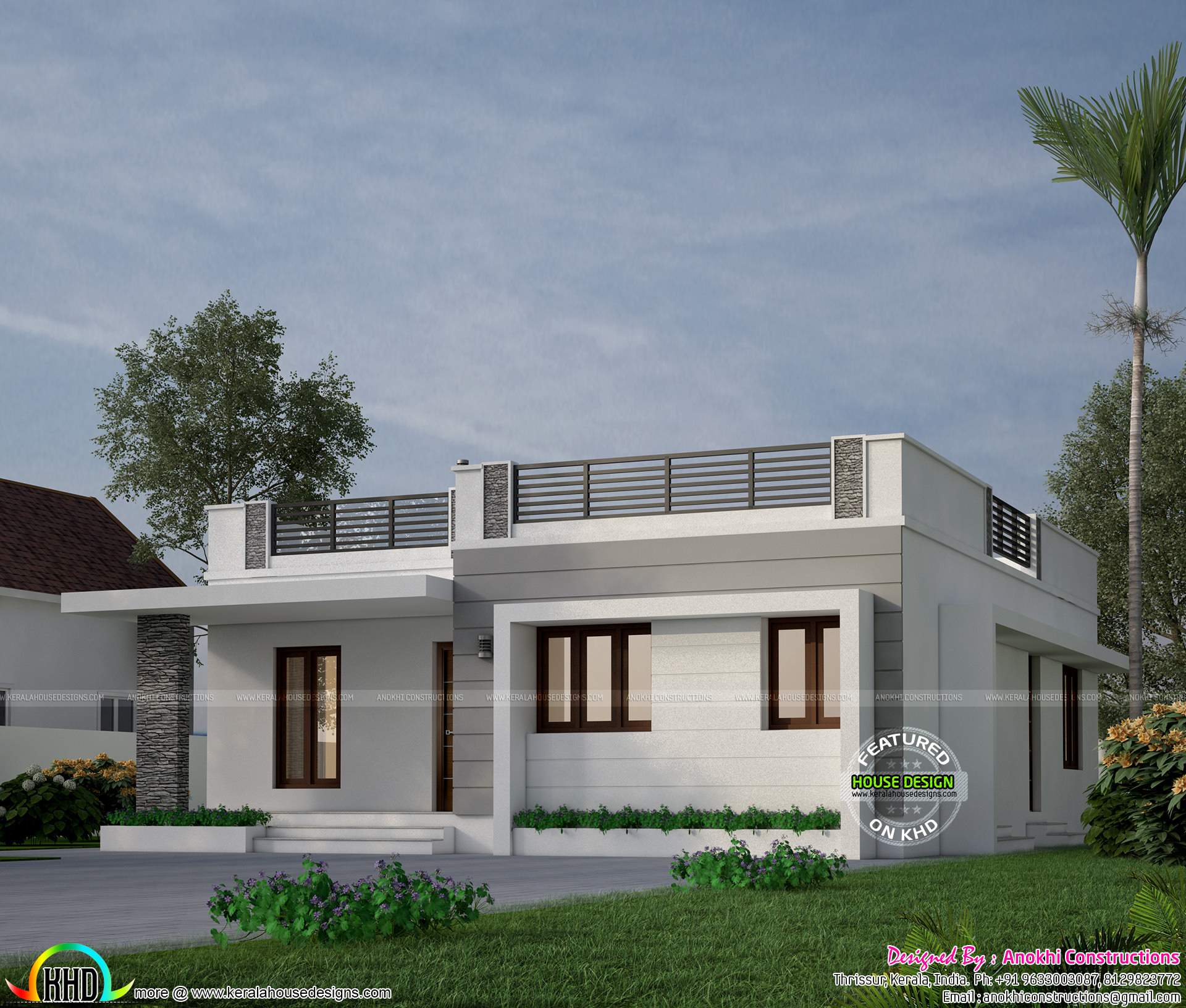 18 lakhs budget  estimated house  in Kerala Kerala home  