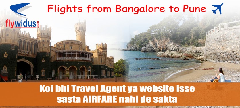  Cheap Flight Tickets from Bangalore to Pune