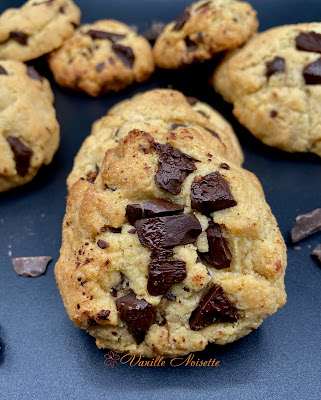 LES COOKIES de PIROULIE SANS BEURRE / SANS FARINE