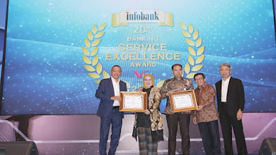 bank bjb Raih Tiga Penghargaan di Infobank-MRI Banking Service Excellence Recognition 2023