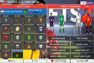 FTS 20 New Update League Eropa & Liga 1 Indonesia 2020 HD