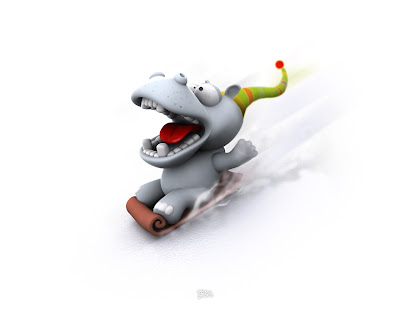 Cool Art Wallpaper 3D Cute Animals