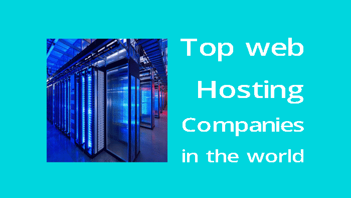 what are the top web hosting companies in the world