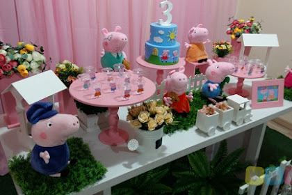Decoração De Festa Infantil Da Peppa Pig