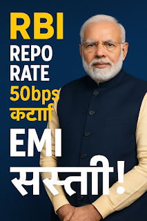“2025 RBI Repo Rate कम | EMI में राहत”