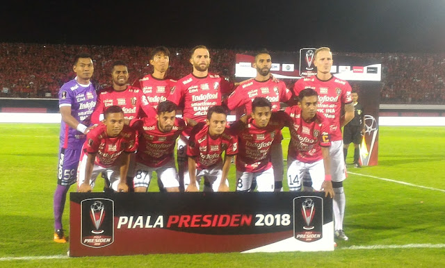 Kalahkan Sriwijaya FC, Bali United Melaju ke Final Piala presiden 2018