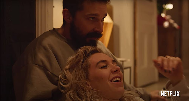 Shia LaBeouf y Vanessa Kirby. Imagen de Netflix.