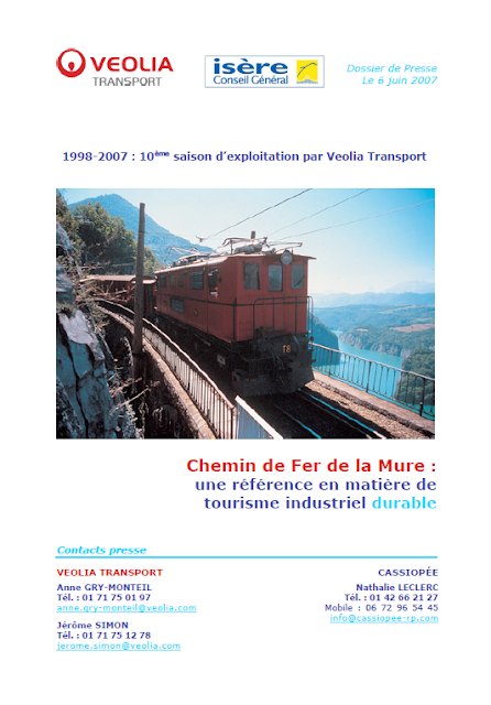 Chemin de Fer de la Mure : une référence en matière de tourisme industriel durable