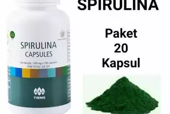 Masker spirulina hpai dan minyak zaitun