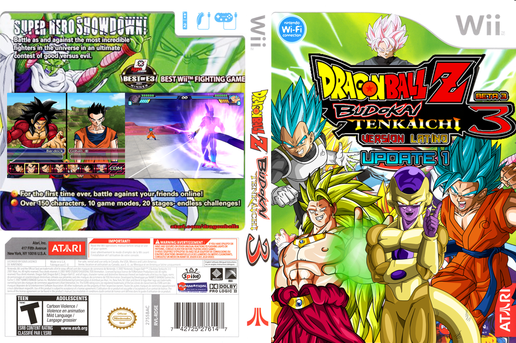 Dragon Ball Budokai Tenkaichi 3 Latino Edición DBSuper + Emulador Modificado PC bajos recursos ...