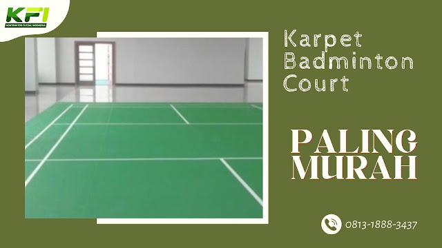 Karpet Badminton Court