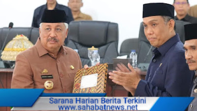 Pemkab Dan DPRD Pinrang Setujui Dua Ranperda Non APBD Melalui Rapat Paripurna 