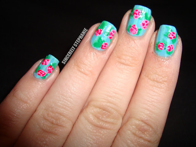vintage-roses-nail-art