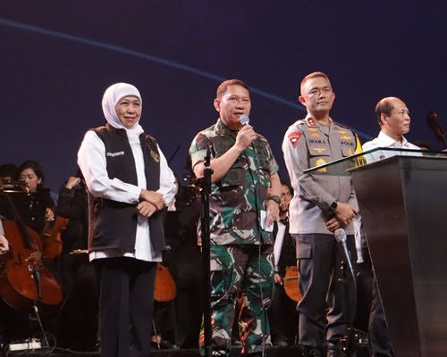 Gubernur Khofifah Pastikan Nataru Di Jatim Berjalan Aman dan Kondusif