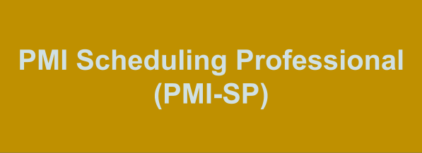 PMI Scheduling Professional (PMI-SP)