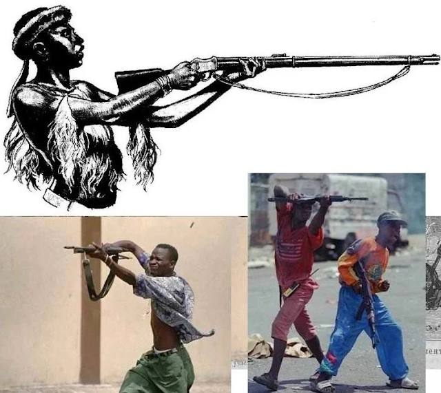 Техника стрельбы по-сомалийски