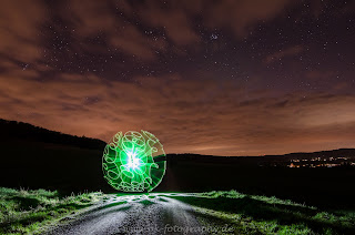Lightpainting Lichtkunst Weserbergland Olaf Kerber