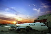 Thank you Delta Airlines for helping families affected with Autism! (delta airlines sunset)