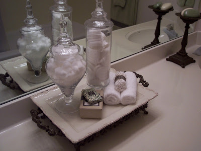 bathroom counter tray