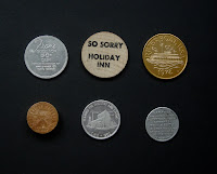 Vintage tokens and coins