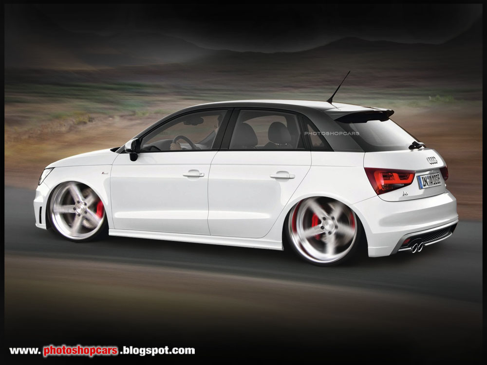 Audi A1 2012 Tunado rebaixado