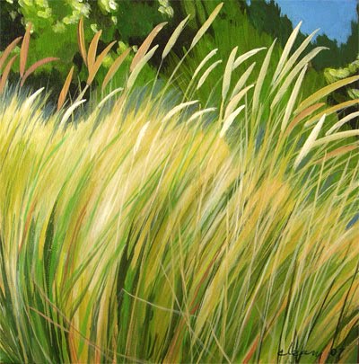 by Painting Grass  Acrylic Melody Grass Oregon Canvas painting Cleary Beach grasses #2'