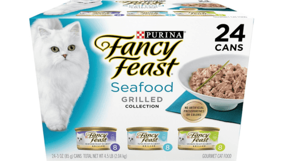 Purina Fancy Feast Grilled Wet Cat Food Seafood Collection