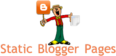 Add Static Pages in Blogger