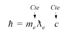 la constante de Planck repose sur celle de  ML