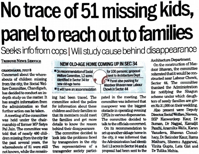 No trace of 51 missing kids, panel to reach out to families